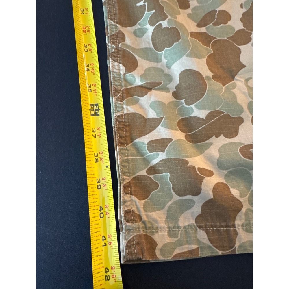 Levis XX Cargo Baggy Pants Mens 33x32 Frog Skin Camo Ripstop Cotton Utility New - Picture 9 of 16